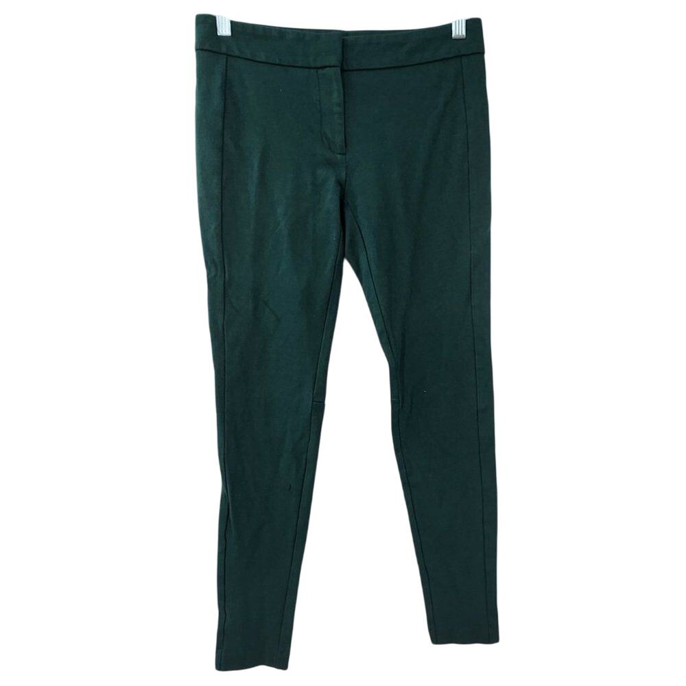 ANN TAYLOR LOFT Green Skinny Fit Pants Womens Size 4